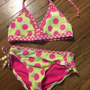 Girls Justice Polka Dot Bikini size 12